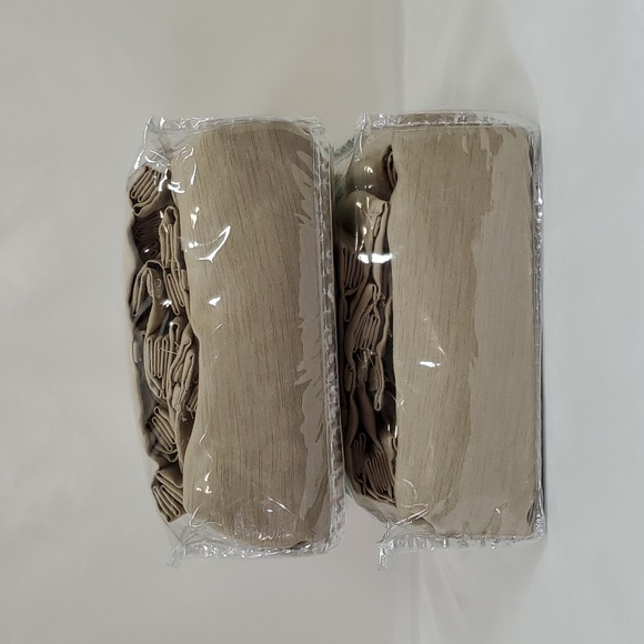 Waverly 50" x 63" Pinch Pleat Light Filtering Curtain Panels Set of 2 Panels - Picture 14 of 15